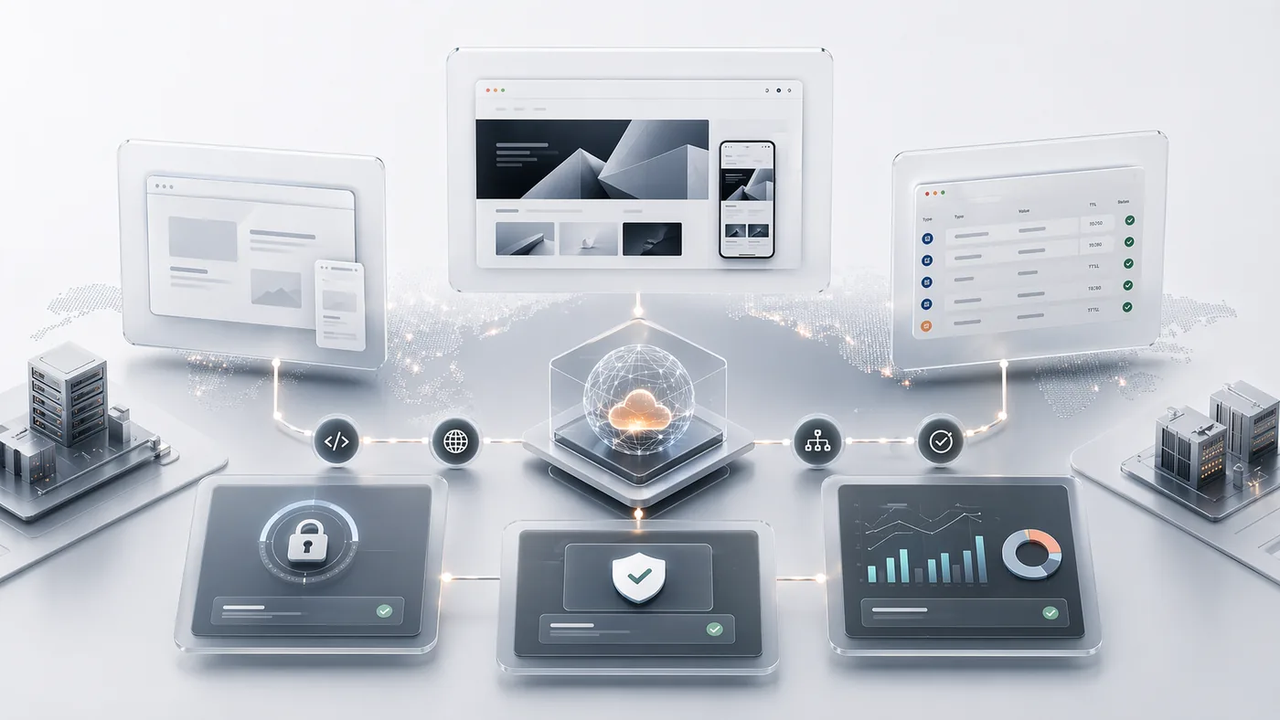 홈페이지 제작 진행 화면 샘플