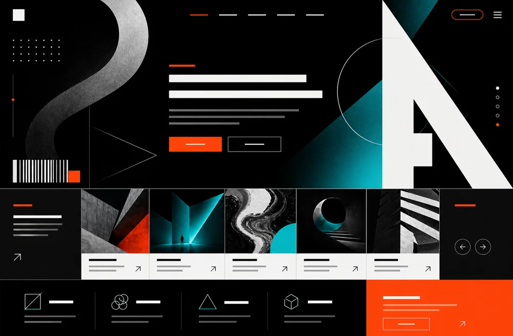 수상작 스튜디오형 홈페이지 샘플