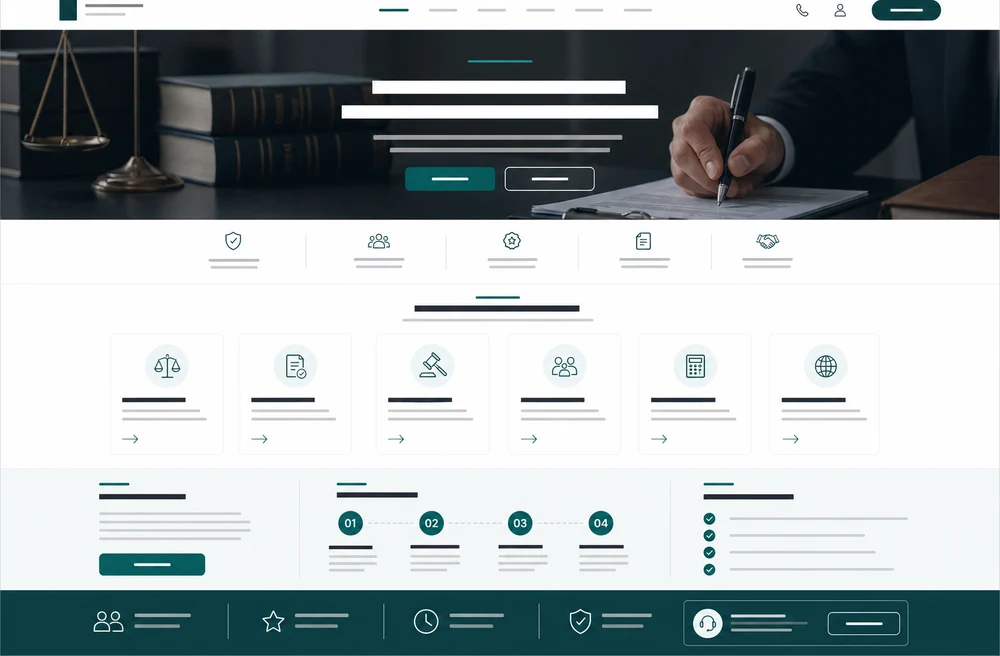 전문가 사무소형 홈페이지 샘플