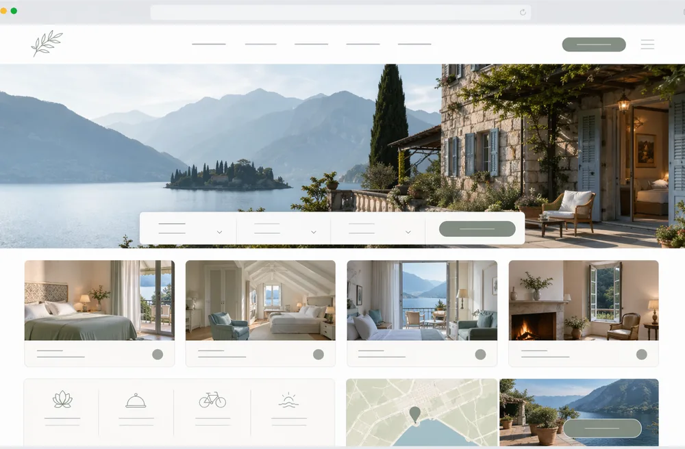 숙박 펜션 홈페이지 샘플