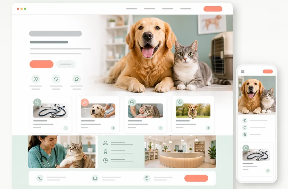 반려동물 서비스 홈페이지 샘플
